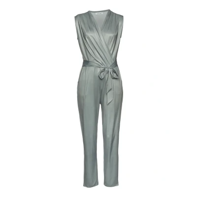 Abbildung von LASCANA Overall, (mit Bindegürtel), aus knitterfreier Ware, eleganter Jumpsuit in Wickeloptik, bügelfrei