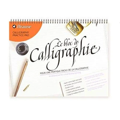 Abbildung von J. Herbin Georges Lalo 96442b Block Kalligraphie A3 50 Blatt 80 g Creme
