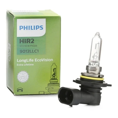 Abbildung von PHILIPS 9012LLC1 Glühlampe, Fernscheinwerfer HIR2 12V 55W 3700K Halogen OPEL: Insignia A Sports Tourer, Saloon, Astra J GTC
