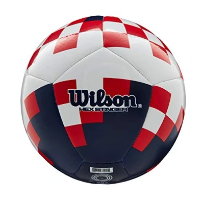 Abbildung von Wilson Für Jugendliche und Erwachsene Hex Stinger Fußball, RED/White/Blue, 5