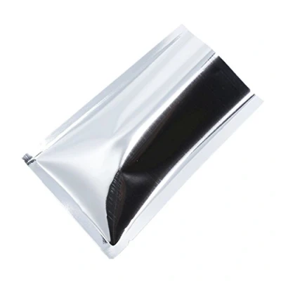 Abbildung von WACCOMT Pack 200 Stücke Farbig Mylar Folie Obere Öffnung Versiegelbare Beutel Vakuum Heißsiegelbeutel für Lebensmittel Verpackungen mit Reißkerben (Silber, 7x10cm (2.7x3.9 inch))