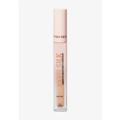 Abbildung von Makeup Revolution SKIN SILK Radiant Serum Under EYE Brightener Augenpflege, Größe: 4 ml, Light peach