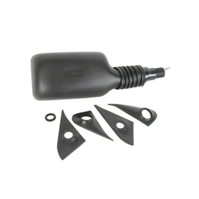 Abbildung von Außenspiegel Tyc 309 0035 rechts schwarz Einstellung: Gestänge, konvex FIAT: Uno Hatchback