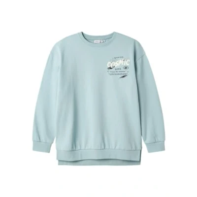 Abbildung von Name it Nkfnukkel LONG Sweatshirt für Kinder, Größe: 134/140, Ether