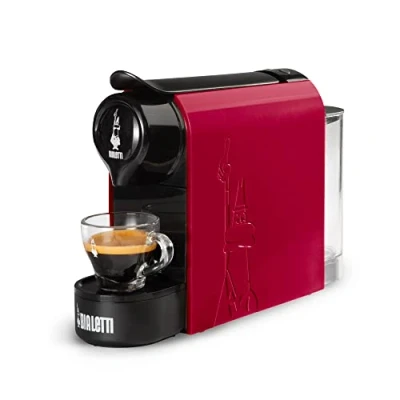 Abbildung von Bialetti Gioia Maschine und Kaffee Espresso, 1200 W, Rot