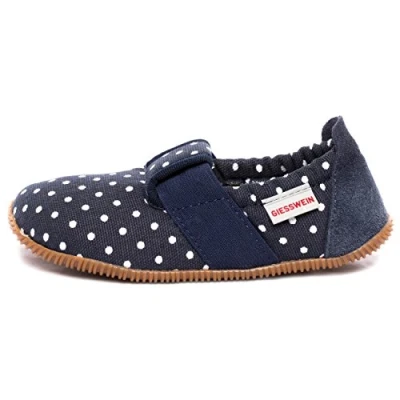 Abbildung von GIESSWEIN Silz Slim Fit, Flache Hausschuhe Unisex Kinder, Dk.blau 548, 23 EU