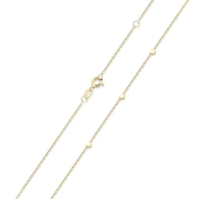 Abbildung von Materia Herz Choker Gold filigrane Halskette Damen Silber 925 CO 35