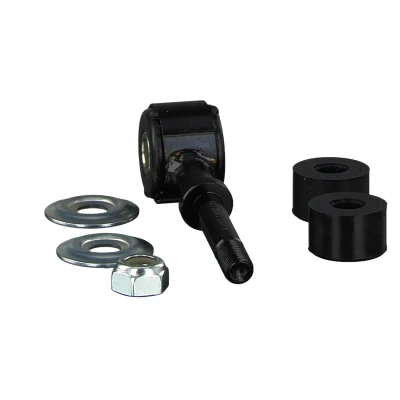 Abbildung von FEBI BILSTEIN 42979 Koppelstange Vorderachse links, rechts M10 x 1,25 mit Unterlegscheiben, Lager, Mutter Stahl schwarz