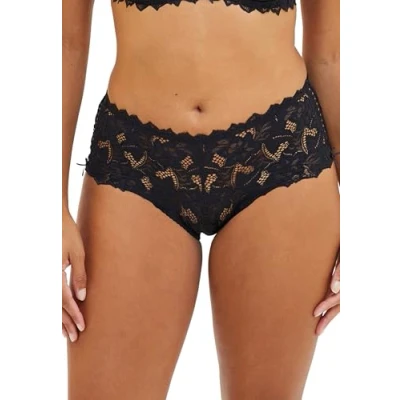 Abbildung von Sans Complexe Damen Slip ARUM CULOTTE, Uni, Schwarz, GR.36/38 EU (Herstellergröße: 38/40)