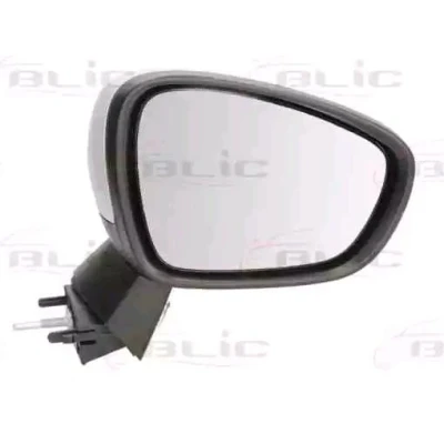 Abbildung von Außenspiegel Tyc 305 0175 rechts grundiert für elektr.Spiegelverstellung, konvex, beheizbar, mit Temperatursensor CITROËN: C4 II Hatchback