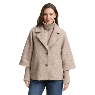 Abbildung von TOM Tailor Jacket Übergangsjacke, Damen, Größe: Small, Beige melange