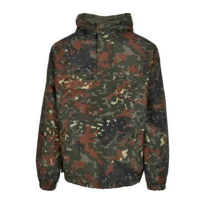 Abbildung von Brandit Accessoires PULL OVER Windbreaker, Herren, Größe: 4XL, Flecktarn