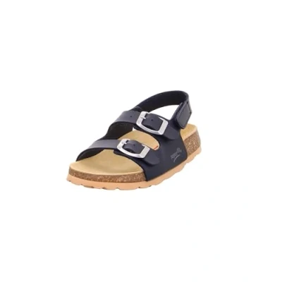 Abbildung von Superfit Jungen Fussbettpantoffel Knöchelriemchen Riemchensandalen, Ocean, 30 EU