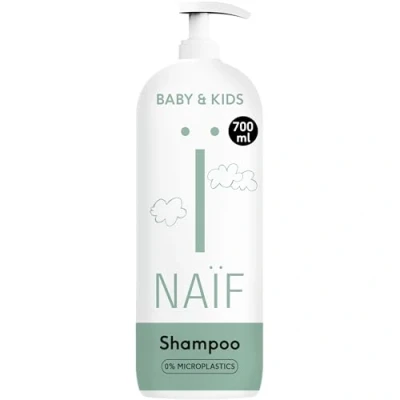 Abbildung von Naïf Pflegendes Shampoo für Baby &amp; Kind Natürliche Inhaltsstoffe Ohne Mikroplastik 700ml