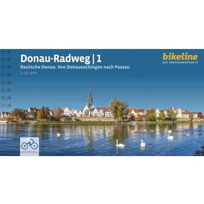 Abbildung von Donauradweg / Donau Radweg 1: Deutsche Donau. Von Donaueschingen nach Passau, 1:50.000, 600 km, GPS Tracks Download, LiveUpdate
