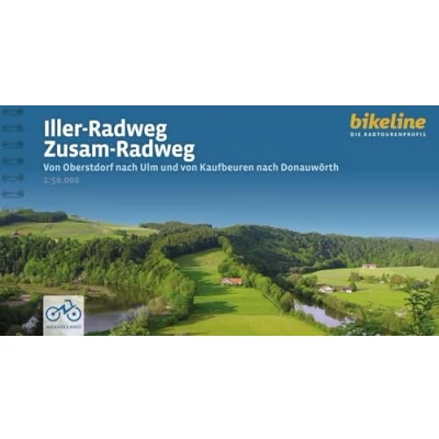Abbildung von Iller Radweg Zusam Radweg: von Oberstdorf nach Ulm und Kaufbeuren Donauwörth, 275 km, 1:50.000 (Bikeline Radtourenbücher)
