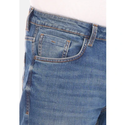 Abbildung von TOM Tailor Marvin Jeans Straight Leg, Herren, Größe: 33x32, Clean mid stone blue denim