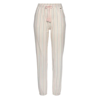 Abbildung von s.Oliver Nachtwäsche Hose, Damen, Größe: 36/38, Apricot gestreift