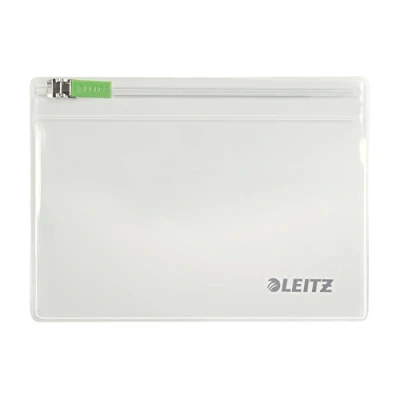Abbildung von Leitz 2er Pack Zip Beutel (geeignet für Reiseutensilien, Gr. XS, PVC, Complete), Farblos, 40060000