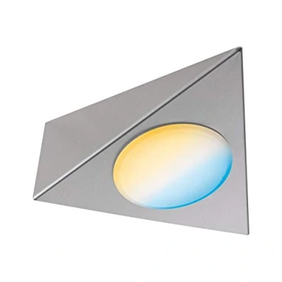 Abbildung von Paulmann 99958 LED Möbelleuchte Clever Connect Spot Trigo Tunable White 12V incl. 1x2,1 Watt dimmbar Nickel gebürstet Metall 2700 6500K