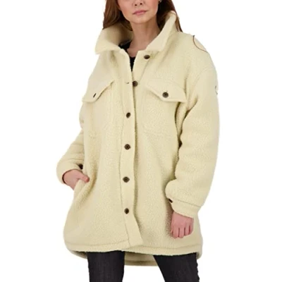 Abbildung von alife &amp; kickin Carolinaak G Wintermantel, Damen, Größe: Small, Creme