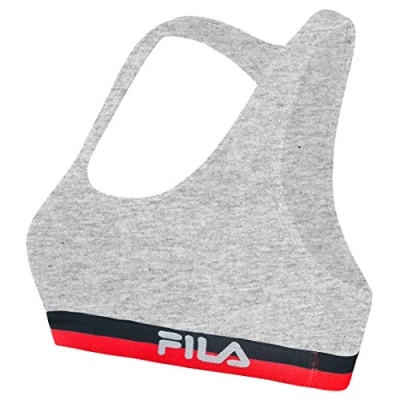 Abbildung von Fila Damen BH FU6048 Woman Bra 400 M, Grey,