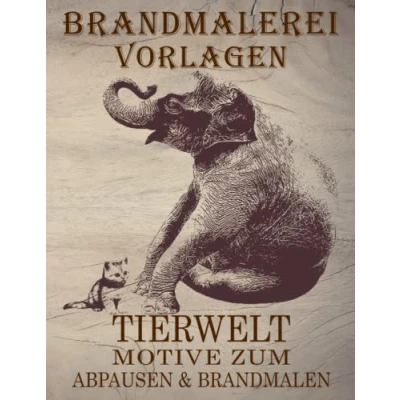 Abbildung von Brandmalerei Vorlagen: Tierwelt, Motive zum abpausen &amp; mit Brandmalkolben Brandmalen