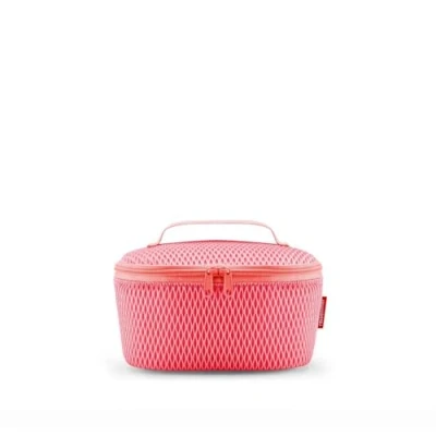 Abbildung von reisenthel coolerbag S Pocket mesh Coral Kühltasche mit Obermaterial aus recycelten PET Flaschen Ideal für das Mittagessen unterwegs