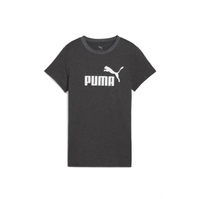 Abbildung von Puma ESS NO LOGO TEE Tshirt print, Damen, Größe: Medium, Dark gray heather