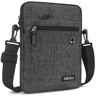 Abbildung von KIZUNA Tablet Tasche 10 Zoll Für 11&quot; iPad Pro M2 &amp; M1/10.9&quot; A14/10.9&quot; Air 5&amp; 4 2022/10,9&quot;&amp; 10,2&quot; 9 Gen/9.7&quot; 10.5&quot; Pro/10.5&quot; Surface Go 3/Samsung/Lenovo,Laptop Hülle Sleeve,Grau