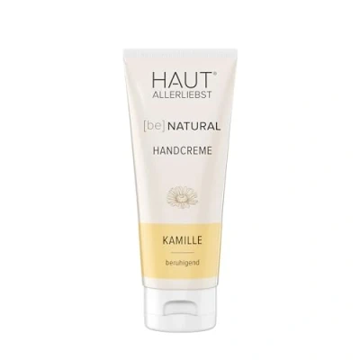 Abbildung von HAUTALLERLIEBST Handcreme Kamille, Feuchtigkeit für strapazierte Haut und Hände, 100 ml