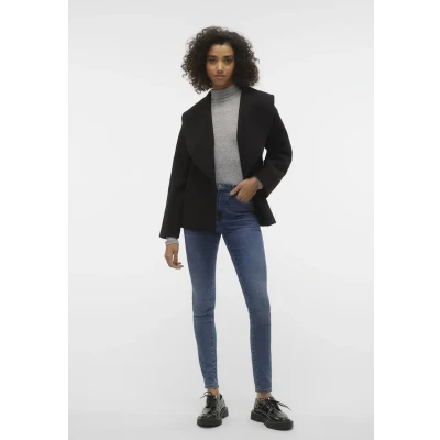 Abbildung von Vero Moda Vmanne Bergen Übergangsjacke, Damen, Größe: Small, Black