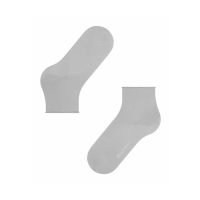 Abbildung von Falke Cotton Touch Business &amp; Casual Socken silver, Damen, Größe: 35 38, Silver