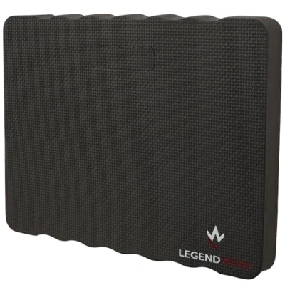 Abbildung von Legendwerk® Premium Sportkissen aus EVA Schaumstoff Robustes und rutschfestes Balancekissen Ideal für Yoga, Pilates, Meditation Training