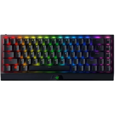 Abbildung von Razer BlackWidow V3 Mini HyperSpeed (Green Switch) Kabellose 65% Mechanische Gaming Tastatur (Klickende Switches, USB C, Doubleshot ABS Tastenkappen) QWERTY US Layout Schwarz