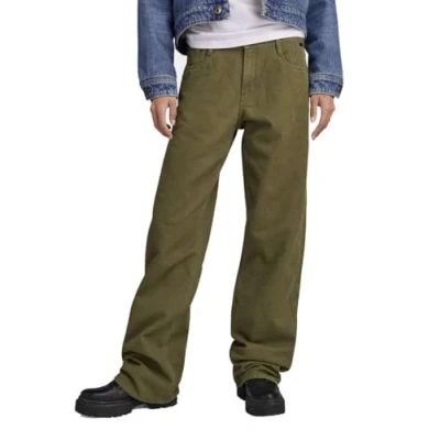 Abbildung von G Star Judee Jeans Straight Leg, Damen, Größe: 28x34, Dark olive
