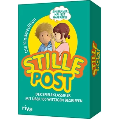Abbildung von Stille Post Die Kinderedition: Der Spieleklassiker mit über 100 witzigen Begriffen. für Kinder ab 6 Jahren. Das perfekte Geschenk Schulanfang, Geburtstag oder Weihnachten