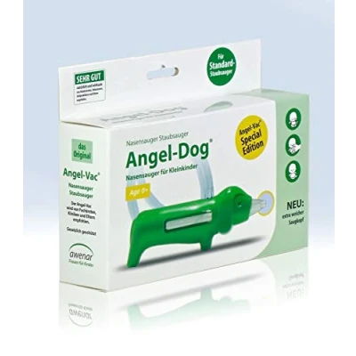 Abbildung von Nasensauger Baby Angel Vac Dog für Standard Staubsauger Mit extra weichem Saugkopf Das Original seit 30 Jahren