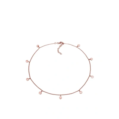 Abbildung von Elli Basic BOHO Halskette Rose goldcoloured, Damen, Größe: 36, gold coloured
