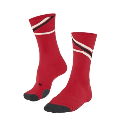 Abbildung von FALKE Herren Wandersocken TK2 Explore M So Wolle Funktionsmaterial antiblasen dick 1 Paar, Rot Scarlet 8070 Iconic, 42 43