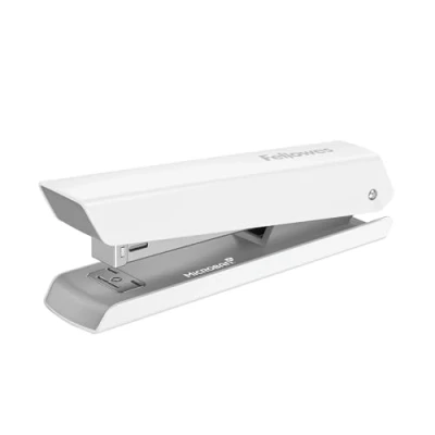 Abbildung von Fellowes Tacker LX820 Klassischer Hefter mit Microban Technologie 20 Blatt Kapazität Vollstreifen Heftgerät für 24/6mm und 26/6mm Hefklammern Weiß 1 Stück