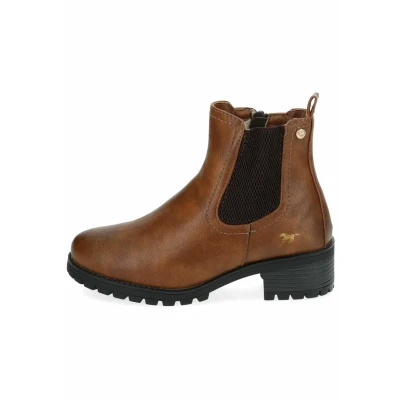 Abbildung von Mustang Snowboot/Winterstiefel cognac, Damen, Größe: 37, Cognac Schuhe