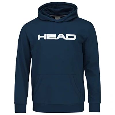 Abbildung von HEAD Unisex Youth Club Byron Hoodie Jr, Dunkelblau, 152 Sweatshirt, EU