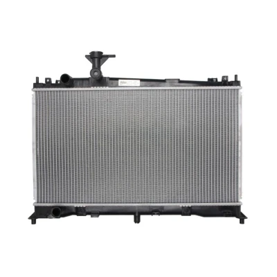 Abbildung von VALEO 735053 Kühler, Motorkühlung Aluminium 375 678 16 ohne Kühlmittelregler Kühlrippen gelötet MAZDA: 6 Hatchback