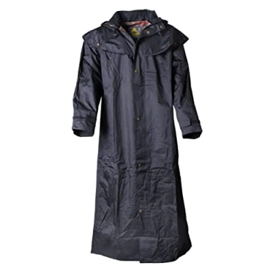 Abbildung von Scippis Black Roo Stockman Coat Schwarz M