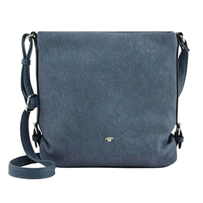 Abbildung von TOM TAILOR Perugia, Damen, Umhängetasche, M, Blau, 24x8x26 cm