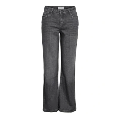 Abbildung von Noisy May Nmnila WIDE Jeans Relaxed Fit, Damen, Größe: 32x30, Dark grey denim