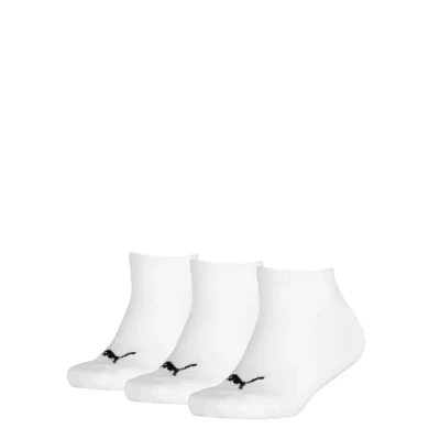 Abbildung von Puma Kinder Sneaker Socken, Weiß, 31/34 (3er Pack)