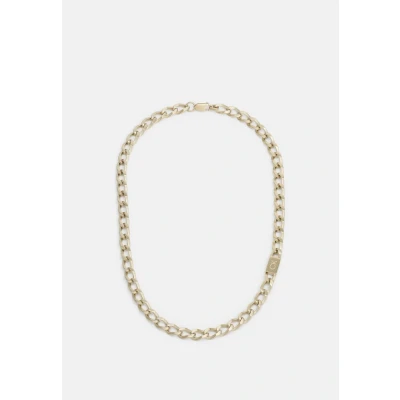 Abbildung von Calvin Klein Brushed Chain LINK Necklace Halskette goldcoloured, Herren, Größe: One Size, Gold coloured