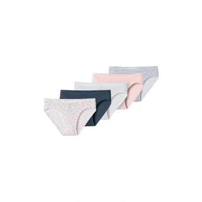 Abbildung von Schiesser Mädchen 5 Pack Slips Unterhosen 95/5 Organic Bio Baumwolle Größe 92 bis 140